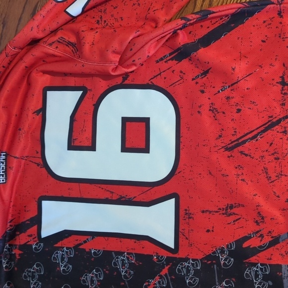 Cobra Kai Scorpions Hoodie Red and Black Hoodie Graphic Design Sz L - Picture 6 of 10